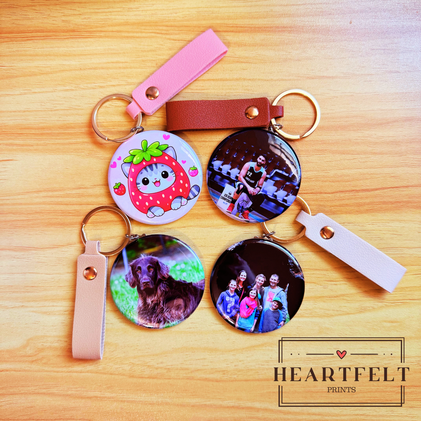 Custom Photo Keychain